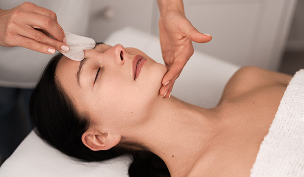 Se former Yoga visage H&eacute;nin-Beaumont